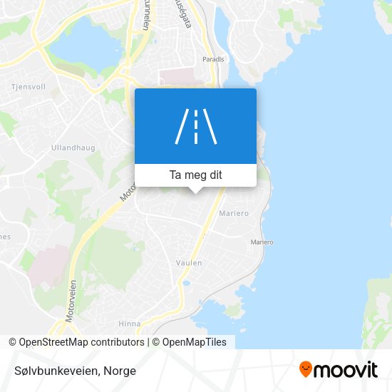Sølvbunkeveien kart