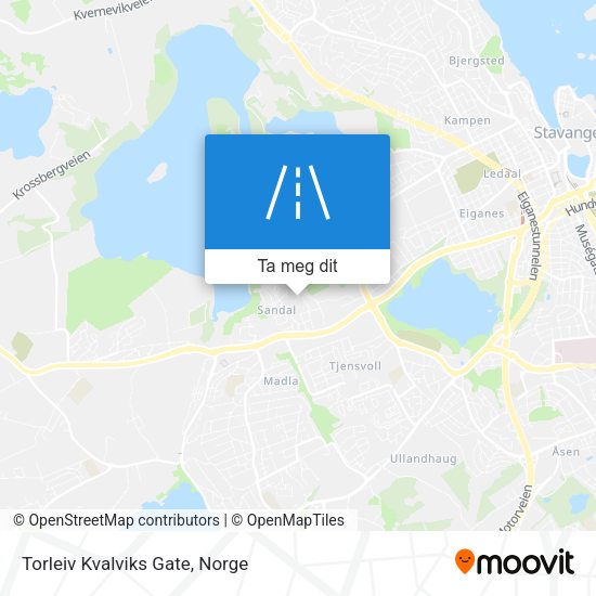 Torleiv Kvalviks Gate kart