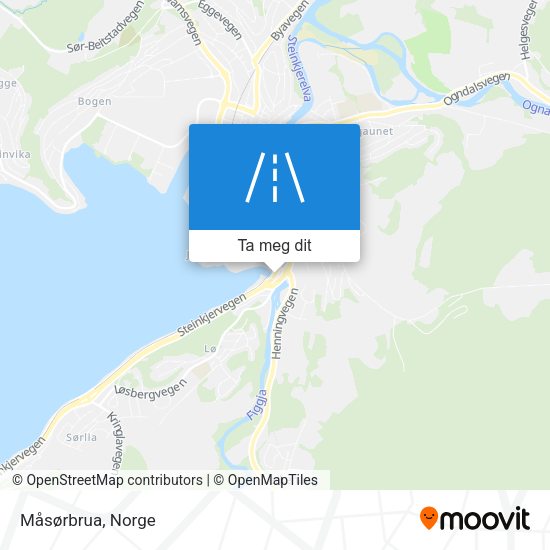 Måsørbrua kart