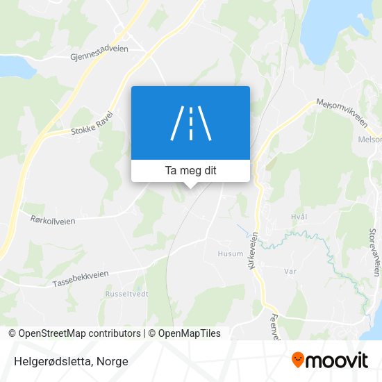 Helgerødsletta kart