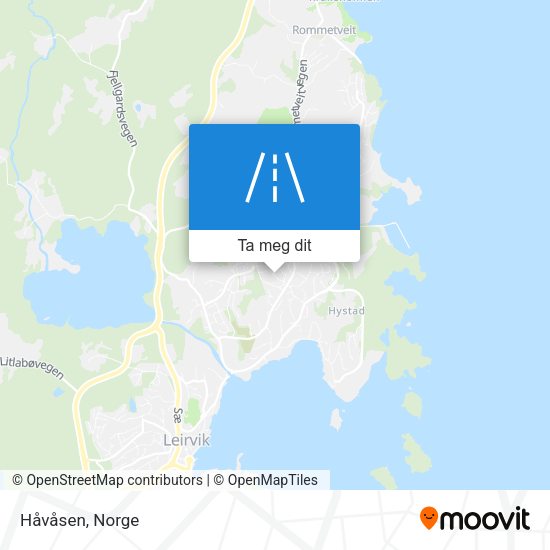 Håvåsen kart