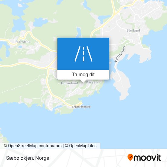 Sæbøløkjen kart
