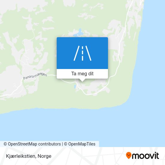 Kjærleikstien kart
