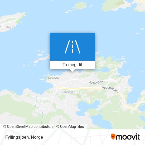 Fyllingsjøen kart