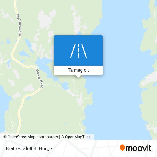 Brattestøfeltet kart