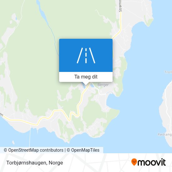 Torbjørnshaugen kart