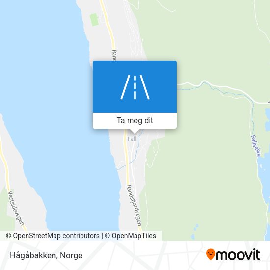 Hågåbakken kart