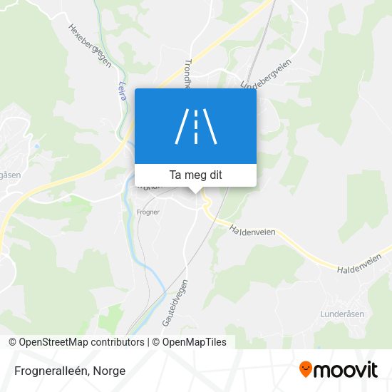 Frogneralleén kart