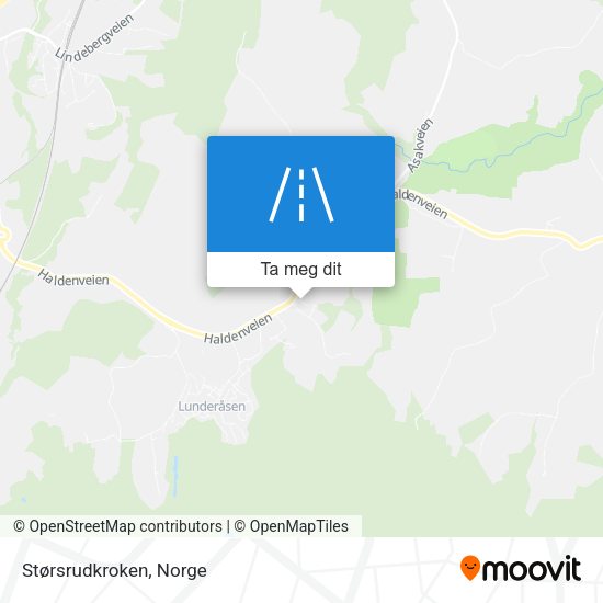 Størsrudkroken kart