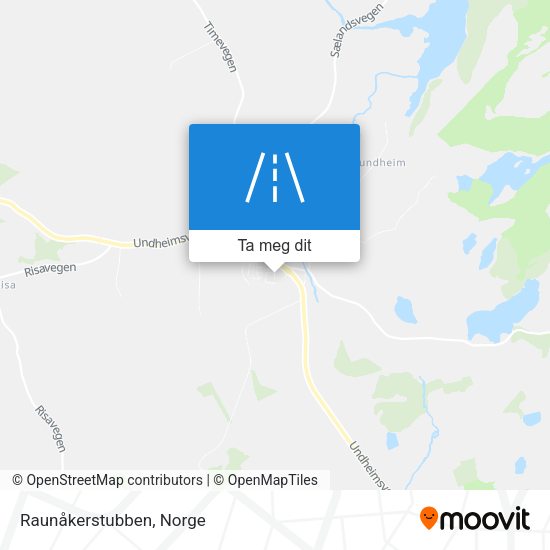 Raunåkerstubben kart