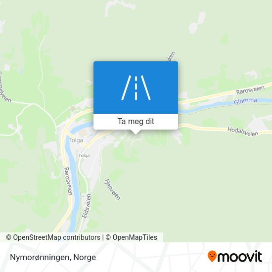 Nymorønningen kart