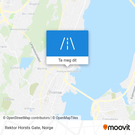 Rektor Horsts Gate kart