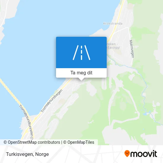 Turkisvegen kart