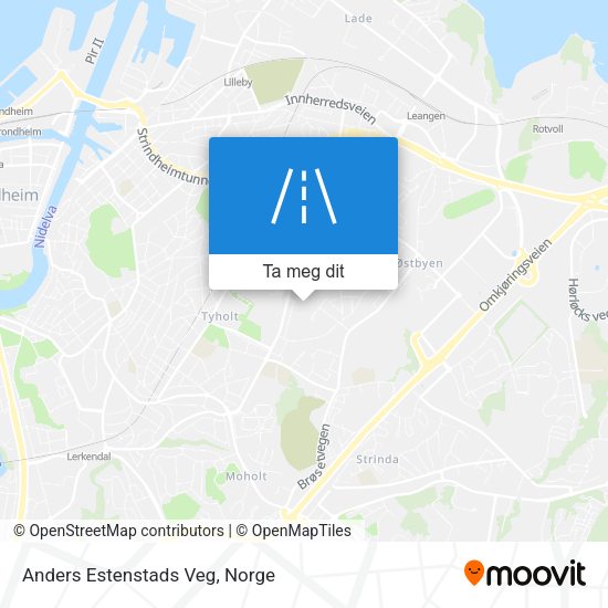 Anders Estenstads Veg kart