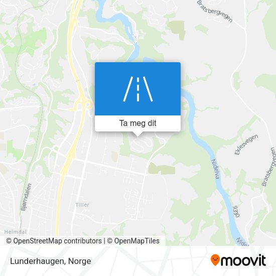 Lunderhaugen kart