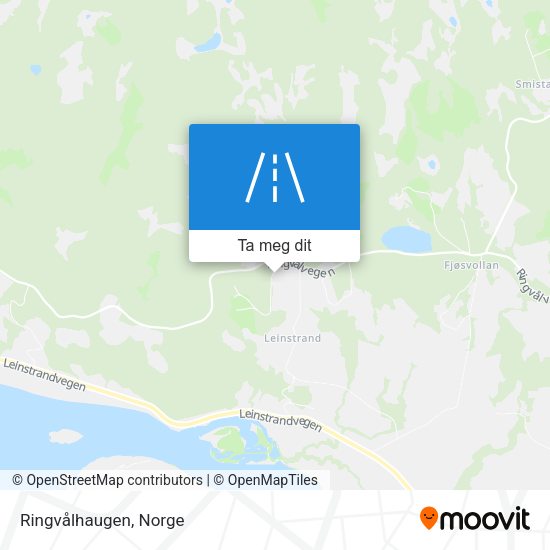 Ringvålhaugen kart