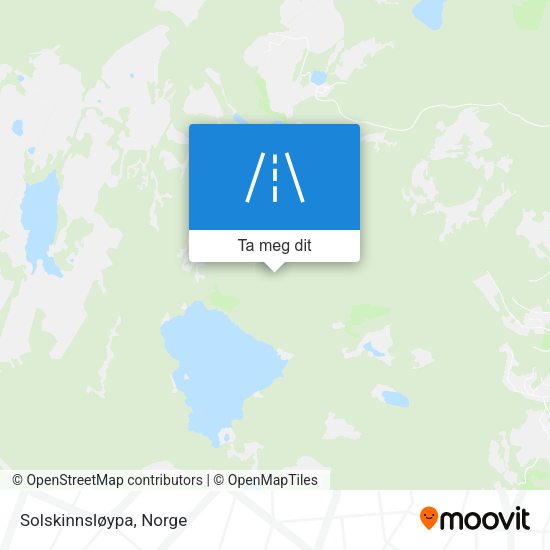 Solskinnsløypa kart