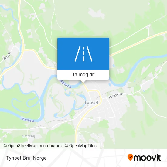 Tynset Bru kart