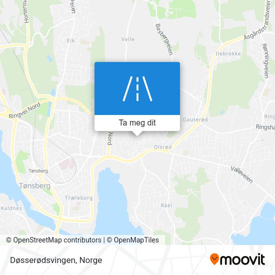 Døsserødsvingen kart
