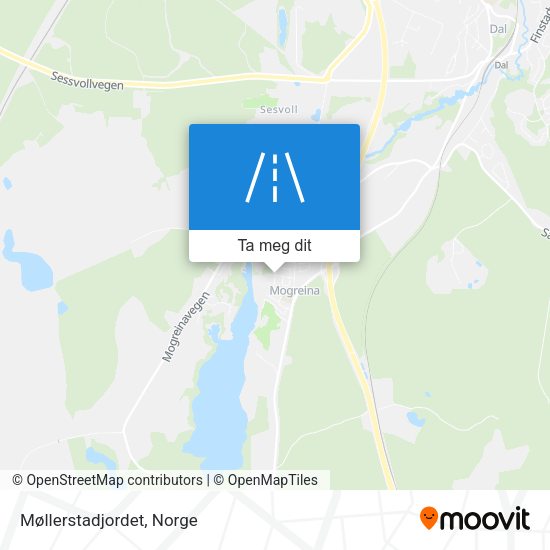 Møllerstadjordet kart