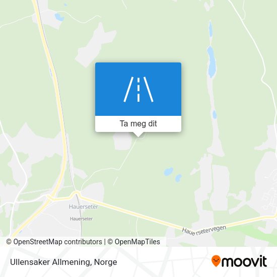 Ullensaker Allmening kart