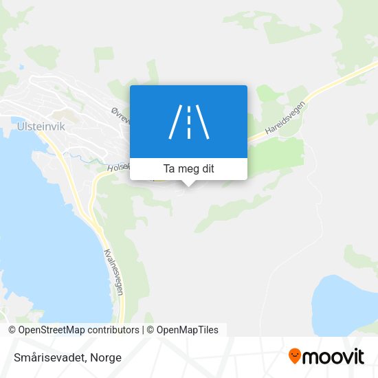 Smårisevadet kart