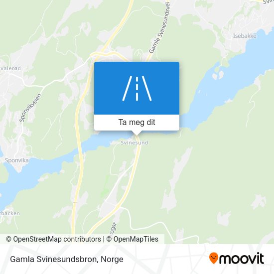 Gamla Svinesundsbron kart