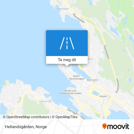 Hellandsgården kart