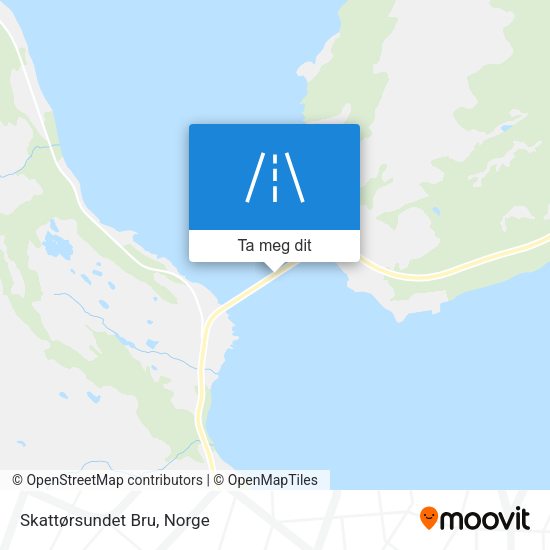 Skattørsundet Bru kart