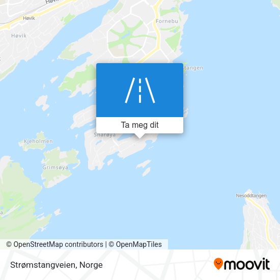 Strømstangveien kart