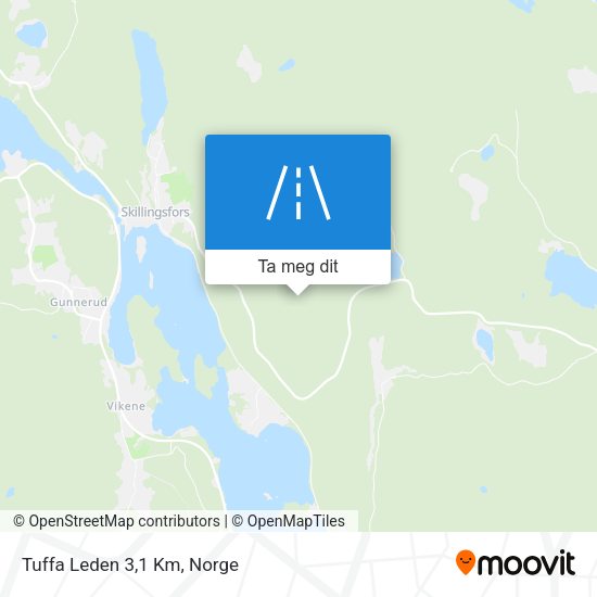 Tuffa Leden 3,1 Km kart