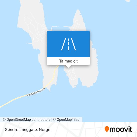 Søndre Langgate kart