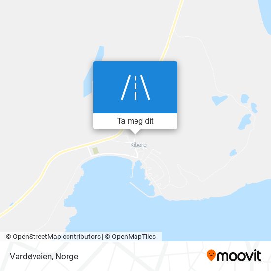 Vardøveien kart