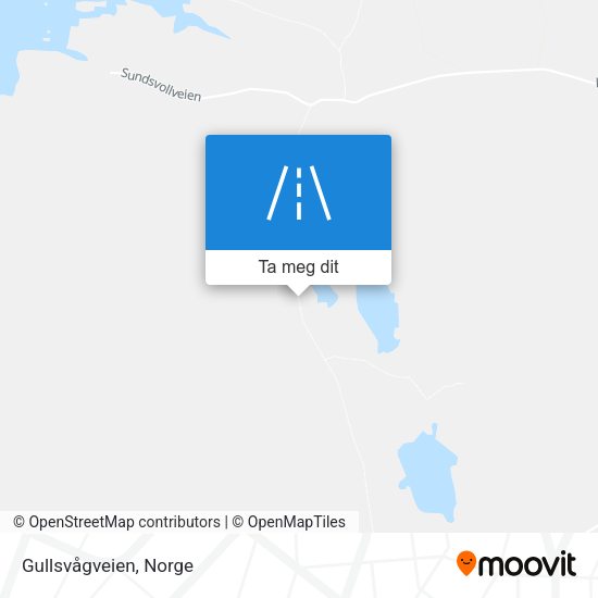 Gullsvågveien kart
