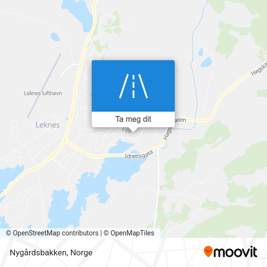 Nygårdsbakken kart
