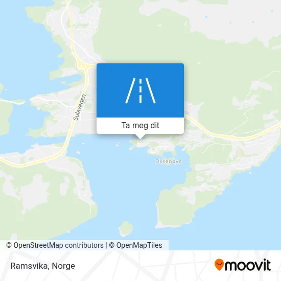 Ramsvika kart
