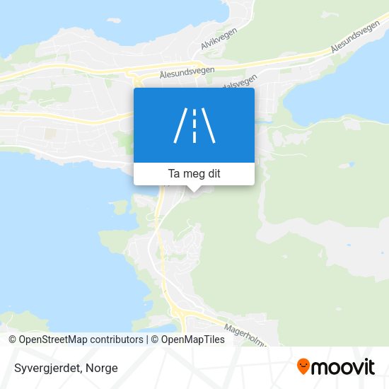 Syvergjerdet kart