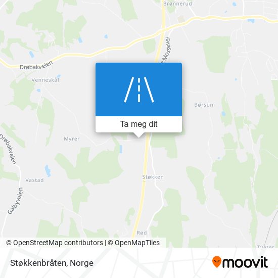 Støkkenbråten kart