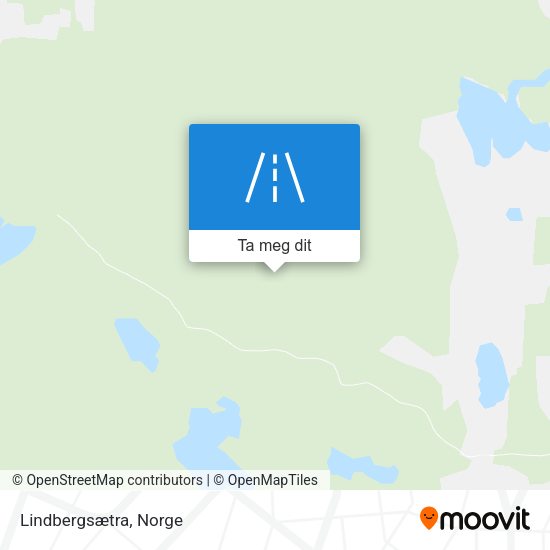 Lindbergsætra kart