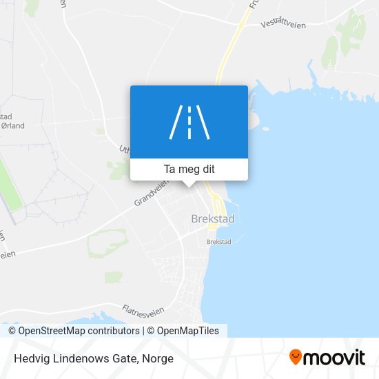 Hedvig Lindenows Gate kart