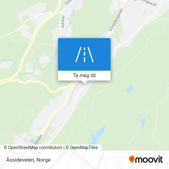 Åssideveien kart