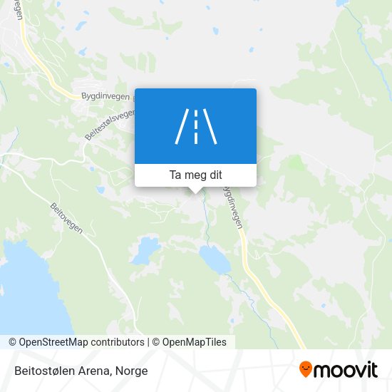 Beitostølen Arena kart