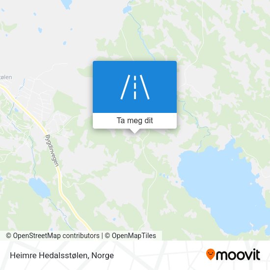 Heimre Hedalsstølen kart