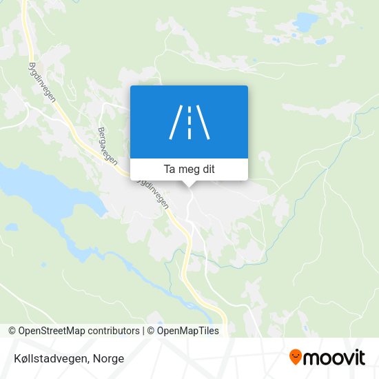 Køllstadvegen kart