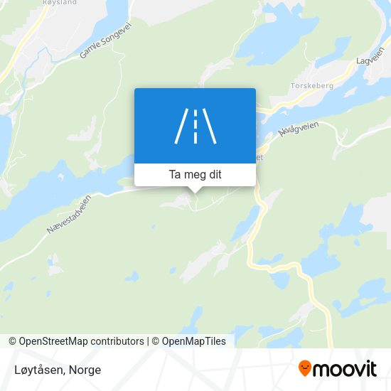 Løytåsen kart