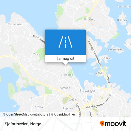 Sjøfartsveien kart