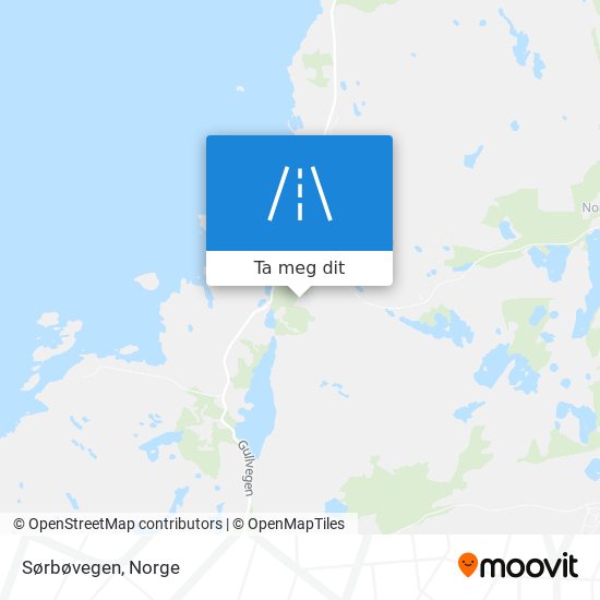 Sørbøvegen kart