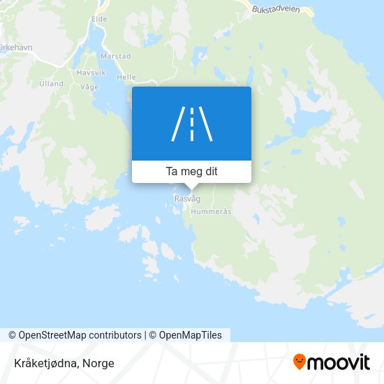 Kråketjødna kart