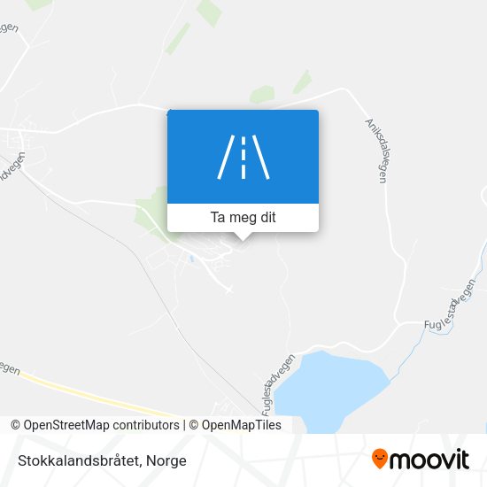 Stokkalandsbråtet kart