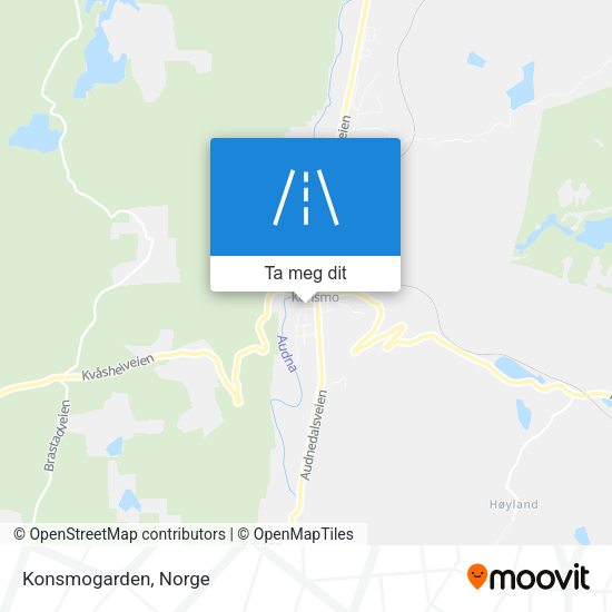 Konsmogarden kart